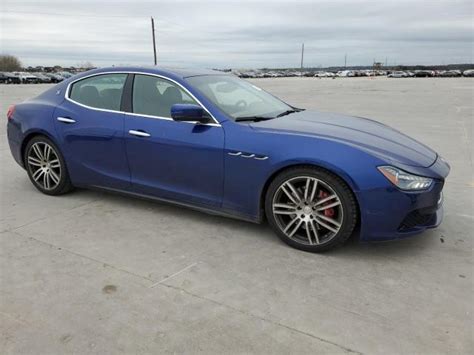 2015 Maserati Ghibli S ZAM57RTA4F1146250 Bid History BidCars