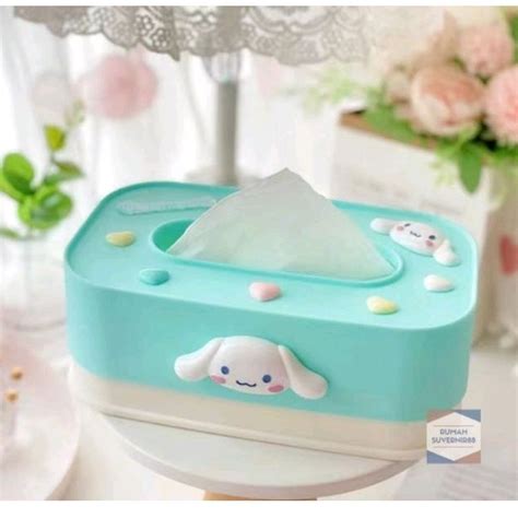 Jual Kotak Tempat Tisue Kuromi Cinnamoroll Tisue Holder Shopee