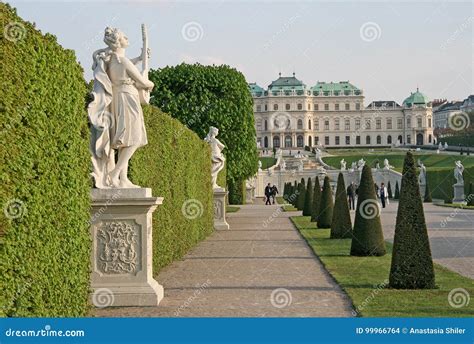 Statues From The Belvedere The So Called Terrazza Dell Infinito The