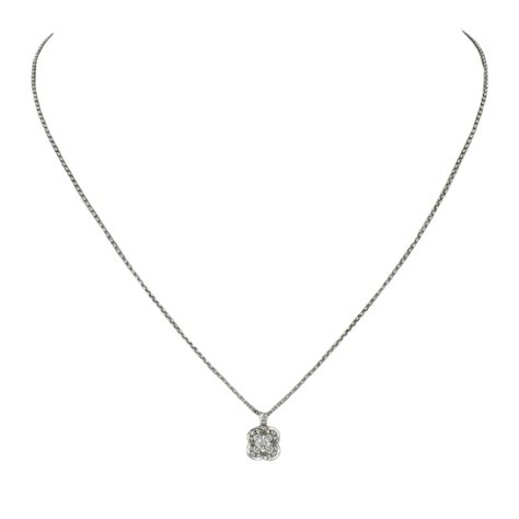 Collier Mauboussin Chance Of Love N En Or Blanc Et Diamants