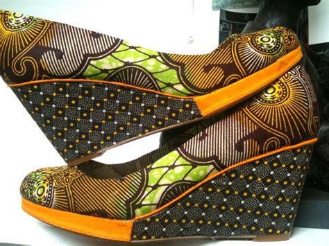 African Inspired Shoes African Print Shoes African Shoes African Print