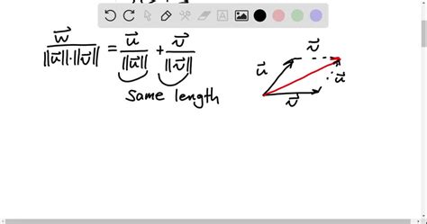 SOLVED Let 𝐮 and 𝐯 be nonzero vectors in 2 or 3 space and let k 𝐮