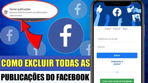 Como Apagar Todas As Publica Es Do Facebook De Uma S Vez Youtube