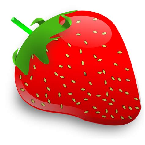 Onlinelabels Clip Art Strawberry