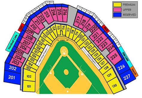 Coolray Field Seating Chart