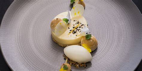 Lemon Tart with Lemon Ice Cream Recipe - Great British Chefs