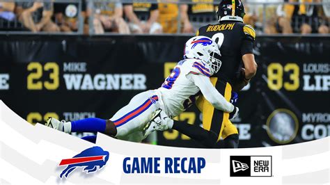 Steelers 27, Bills 15 | Game recap, highlights, and stats to know