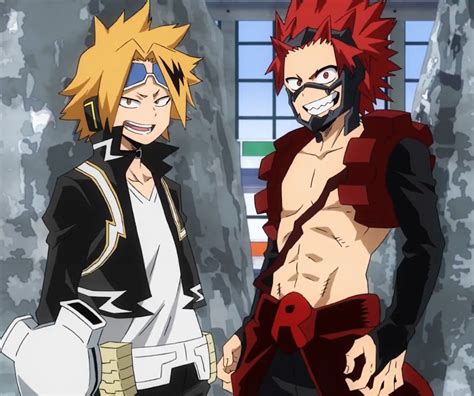 Kirikami Kaminari Denki Kirishima Eijirou Boku No Hero Academia Bnha