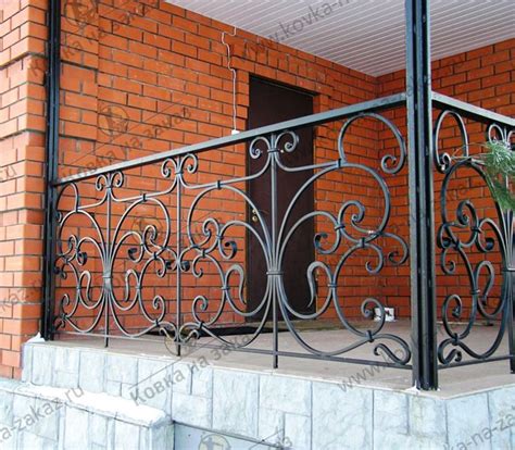 Кованые перила на крыльцо | Дизайн ограды, Крыльцо, Таунхаус