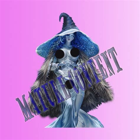 Waifu Ecchi Mature Lewd Nsfw Eiden Ring Ranni The Witch Etsy