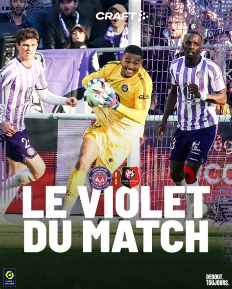 TéFéCé Stade Rennais Guillaume Restes est le Violet du match