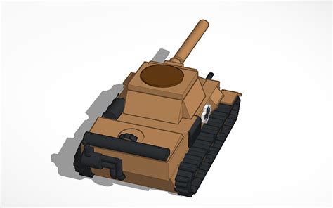 3d Design Panzer Iii Tinkercad