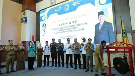 Kick Off Pengukuran Dan Intervensi Serentak Pencegahan Stunting Pj