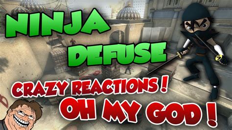 Cs Go My Best Ninja Defuse Ever With Reactions Youtube