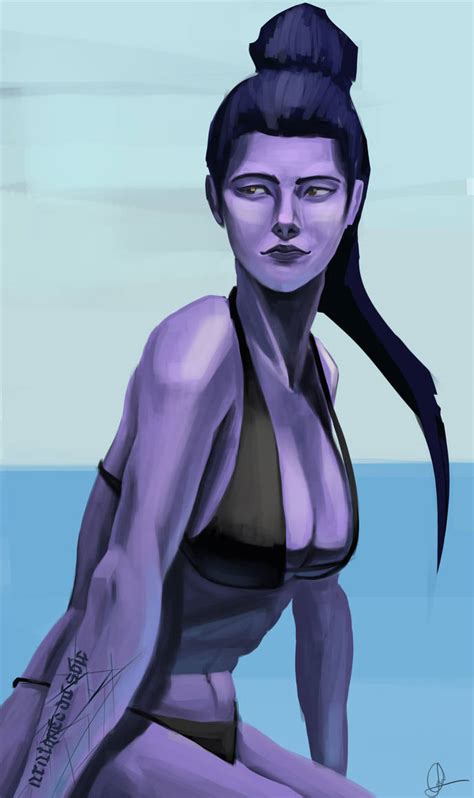 Widowmaker With Swimsuit By Mam9525 On Deviantart