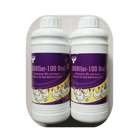 Veterinary Drug Antibiotic Florfenicol Oral Solution For Poultry