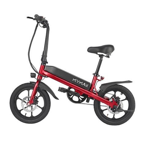 Bicicleta El Trica Mymax Ebike Myway Aro Km Aut Vermelha