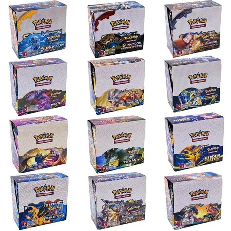 Pcs Box Pokemon Cards Sun Moon Lost Thunder English Trading Card