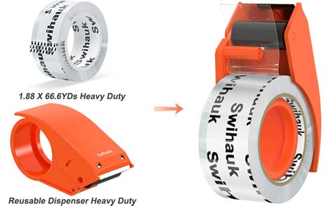 Amazon Swihauk In X Yds Heavy Duty Packing Tape With