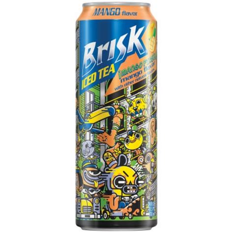 Brisk Mango Iced Tea, 24 fl oz - Ralphs