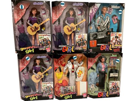 Lot - (6) Barbie “Generation Girl” Dolls by Mattel