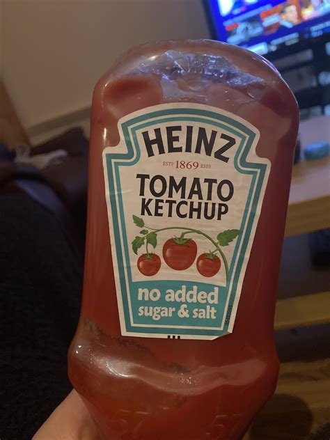 Heinz Tomato Ketchup No Added Sugar And Salt 570ml