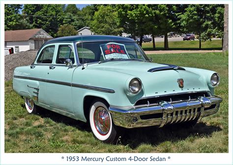 Mercury Custom Door Sedan During A Visit On August Flickr