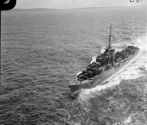 Ca 1944 N Class Destroyer Hmas Nepal Probably In The In Flickr