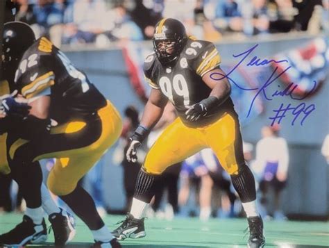 Autographed LEVON KIRKLAND 11x14 Pittsburgh Steelers photo - Main Line ...