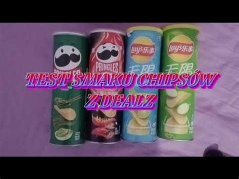 Test Smaku Chips W Z Dealz Youtube