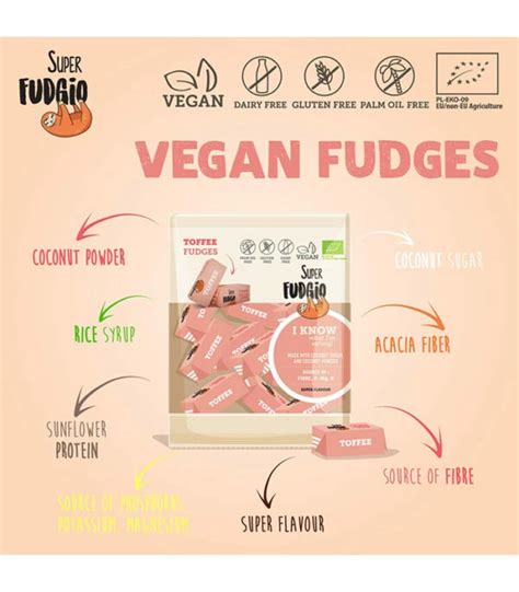 Bio Super Fudgio Toffee Veganski Karamelni Bonboni 150g Vegansko Si