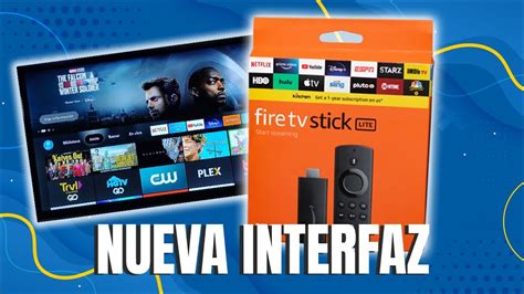 Amazon Fire TV Stick LITE NUEVA INTERFAZ Instalación paso a paso