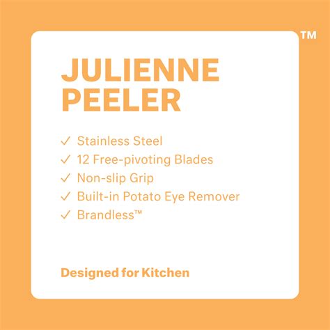 Julienne Peeler - Brandless