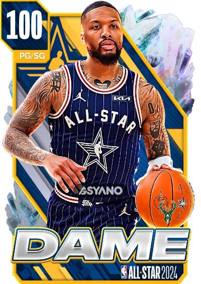 NBA 2K24 2KDB Custom Card 2024 All Star Game MVP