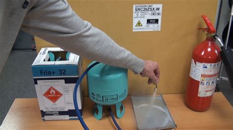 Действительно ли горит хладагент R32. Проверка УКЦ «Университет климата ...