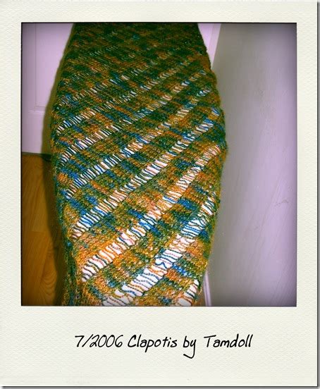 felted clapotis tamdolls workspace