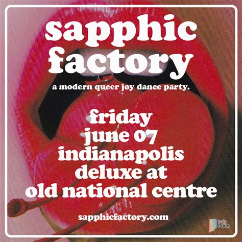 Sapphic Factory A Modern Queer Joy Dance Party All Ages Indy Pride Inc