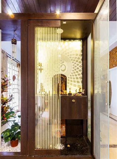 11 Latest Pooja Room Door Designs With Glass In 2024