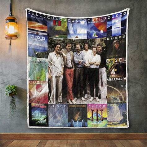 Cusco Album Covers Quilt Blanket Dreamrooma