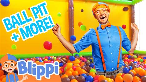 Blippi Moments at an Indoor Playground!