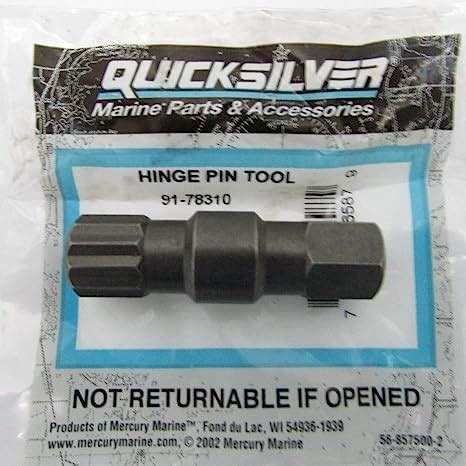 Mercury Quicksilver Hinge Pin Tool Amazon Ca Automotive