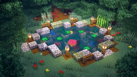 Amazing Pond Design Ideas in Minecraft - TBM | TheBestMods