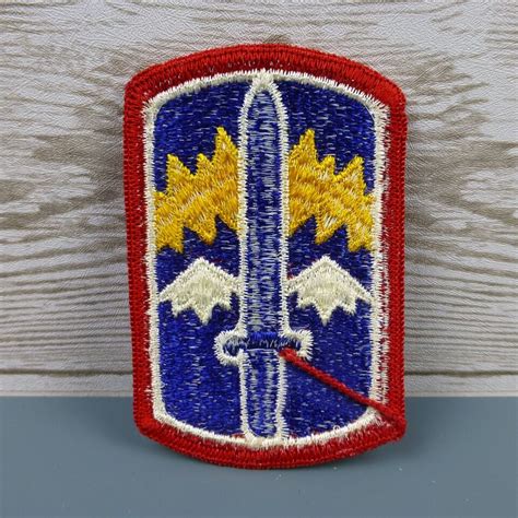 Us Army St Infantry Brigade Patch Full Color X Inch New Ebay