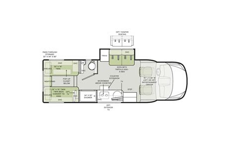 2025 Tiffin Motorhomes Wayfarer Class C Motorhome 25lw 14339 Bucars