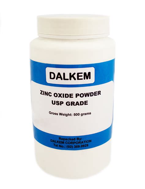 Zinc Oxide Powder 500 grams (G.W.) | Store - Online Industrial Chemical Supplier