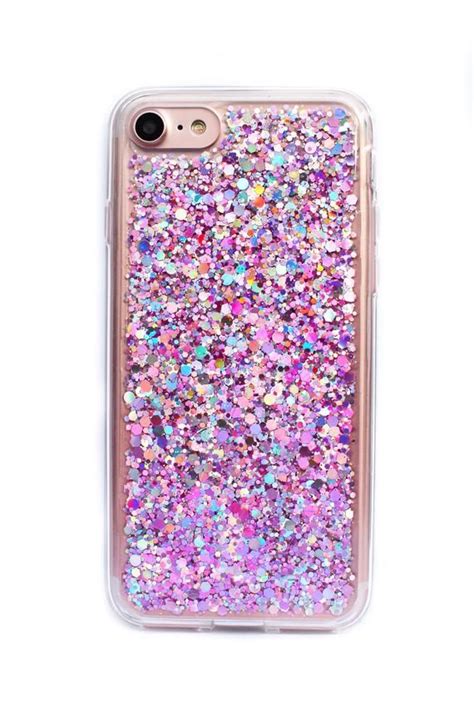 Pink Glitter Case Girly Phone Case Glitter Iphone Case Iphone 8 Glitter Case Iphone 7 Pink