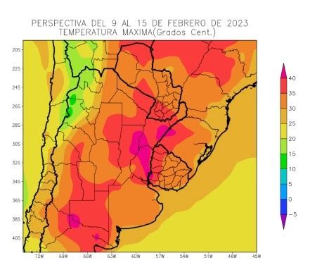 Prolongado Lapso Caluroso Y Seco Terminando Con Precipitaciones Sobre