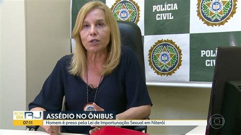 Vídeo Homem é Preso Pela Lei De Importunação Sexual Em Niterói Bom