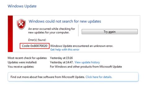 Como Corrigir O Erro Do Windows Update 0x80070020 No Windows 10 Bugsfighter