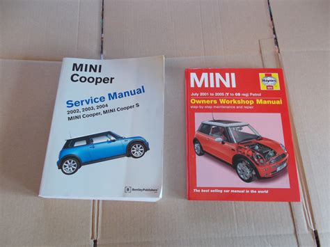 FS 2002 2004 Bentley And Haynes MINI Cooper Manuals North American